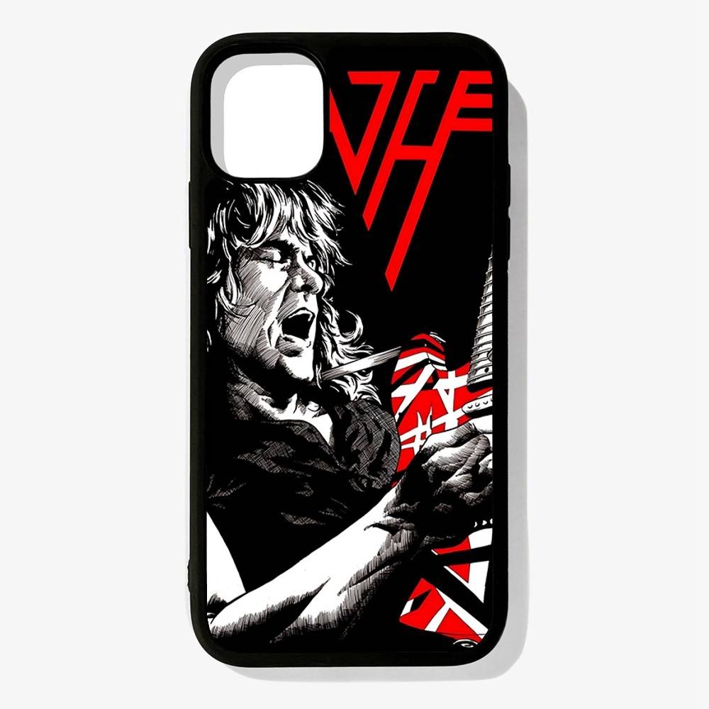 

E-Eddie Van H-Halen Singer PC+TPU Shockproof Protective Phone Case For IPhone17 14 15 16 Pro Max 13 12 11 17 Air iPhone 14 plus