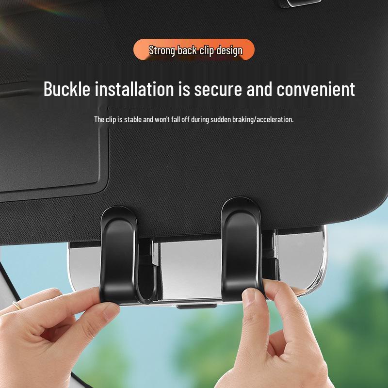 BYD Tang EV/DM Sunglasses Case: Sun Visor Storage and Decorative Clip