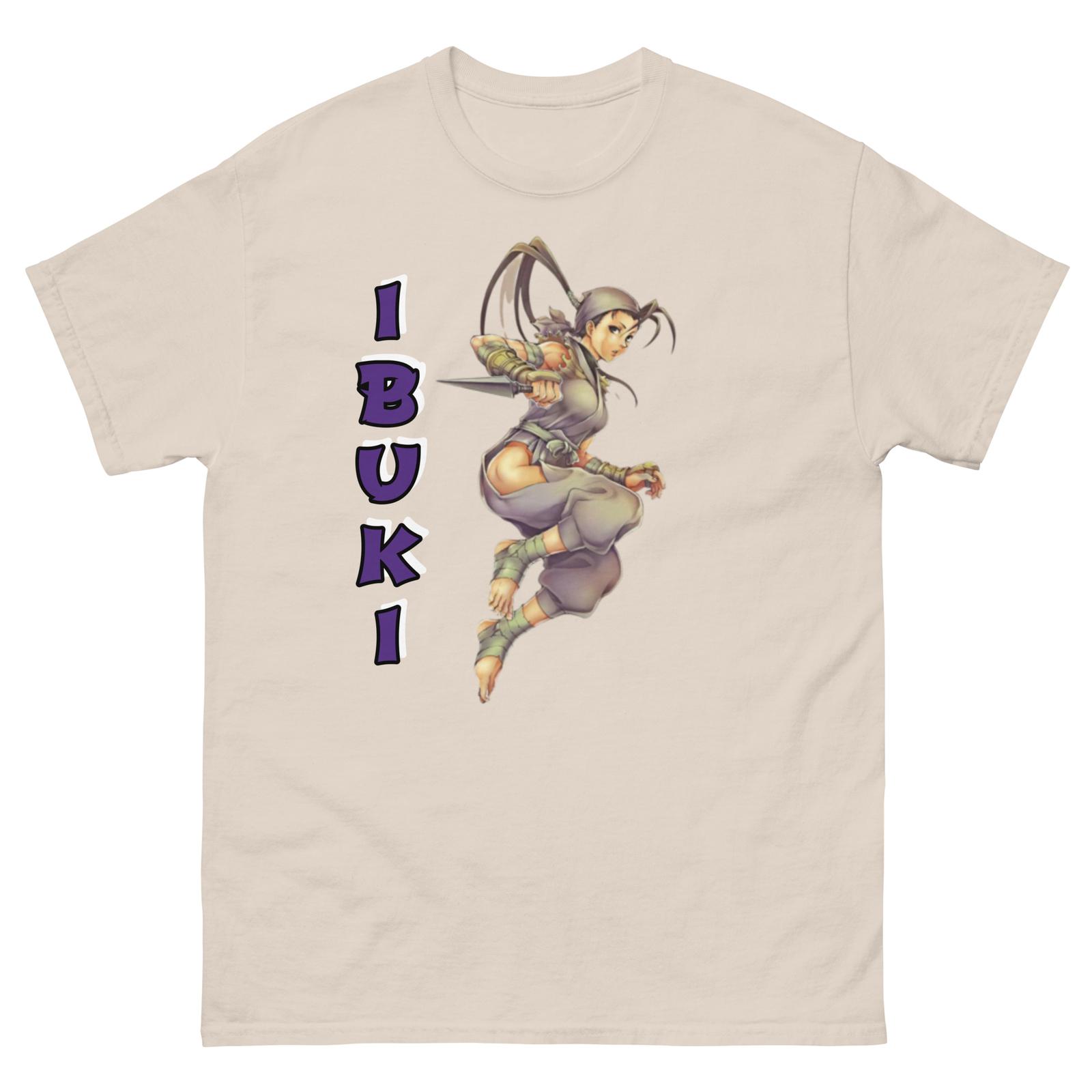 Ibuki Street Fighter Tee, Unisex Gamer Tee, Retro Ninja, Street Fighter T-Shirt Mens Womens Tees Top 4XL