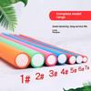 10 Pcs Universal Perm Curling Bar Hair Curling Stick Colorful Sponge Curling Iron Rubber Curling Iron