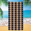Strandlaken met Vlaggenpatroon, Digitale Print Dunne Sneldrogende Anti-Zand Microvezel Lichtgewicht voor Zwemmen, Yoga, Reizen, Sportschool, Cadeau