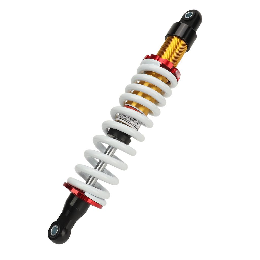 Motocyklový tlumič pérování s otvorem 380 mm, roztečí mezi středy a nastavitelným tlumením pro 90 ccm