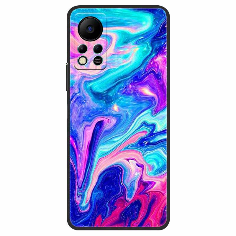 Für Infinix HOT 11S NFC Hülle X6812B Mode Weiches TPU Silikon Handyhülle Für Infinix HOT11S NFC Rückseite HOT 11 S 6.78 Funda