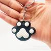 Cute Keychain Key Charm, 12 Pack with 3 Per Color for Keys and Bags