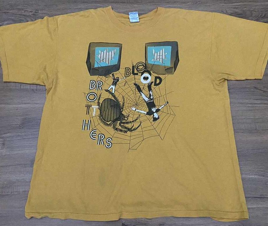 Vintage The Blood Brothers Band Short Sleeve All Size Shirt S