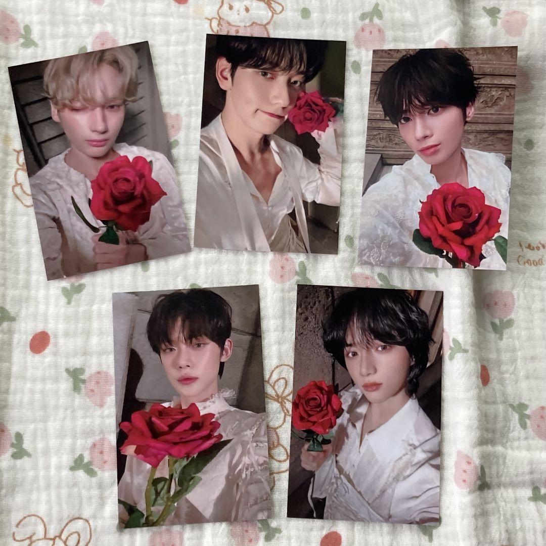 

[USED] TXT tomorrow pre-recorded Tuva all 5 cards Sanok trading card