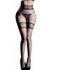 3D Floral Lace Camellia Over-the-Knee Tights - Ultra-thin, Sexy Leggings