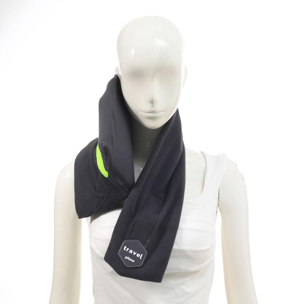 Travel Neck Pillow for Nap Airplane Outdoor Support Chin Strap Neck Cushion Portable Comfort for Journey