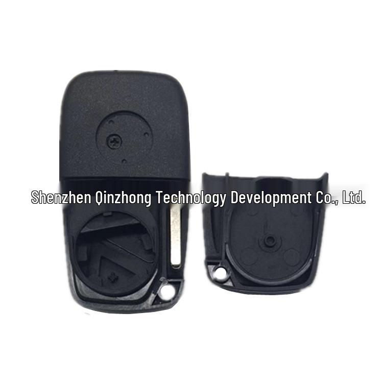 Fiat 3-Button Folding Car Key Shell with Back Cover