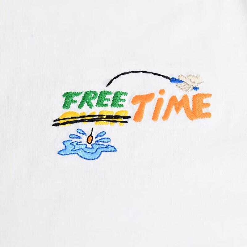 Converse Summer Fishing T-Shirt Asia Sizing 'White' Unisex 10027222-A01