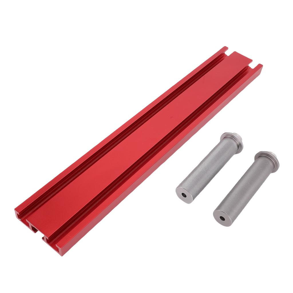 20mm Dog Hole Baffle Plate Aluminum Alloy Woodworking Planing Stop Board Workbench Track and Stop