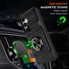Phone Case for Samsung Galaxy S25 FE S26 S24 Ultra Plus S23 A17 A26 A16 A56 A36 A55 Wallet Card Holder Rotated Ring Kickstand