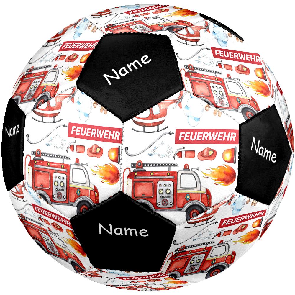 Custom Name Fire Truck Theme Size 5 Soccer Ball, Suitable for Both Indoor and Outdoor Matches, a Gift Suitable for Everyone.