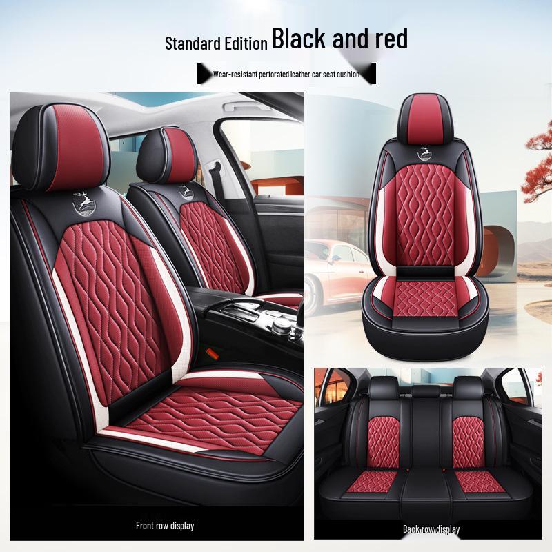 Honda Car Seat Cushion: Fits Civic, Brio, Inspire, Accord, Type R, Vezel - All-Season, Full Coverage