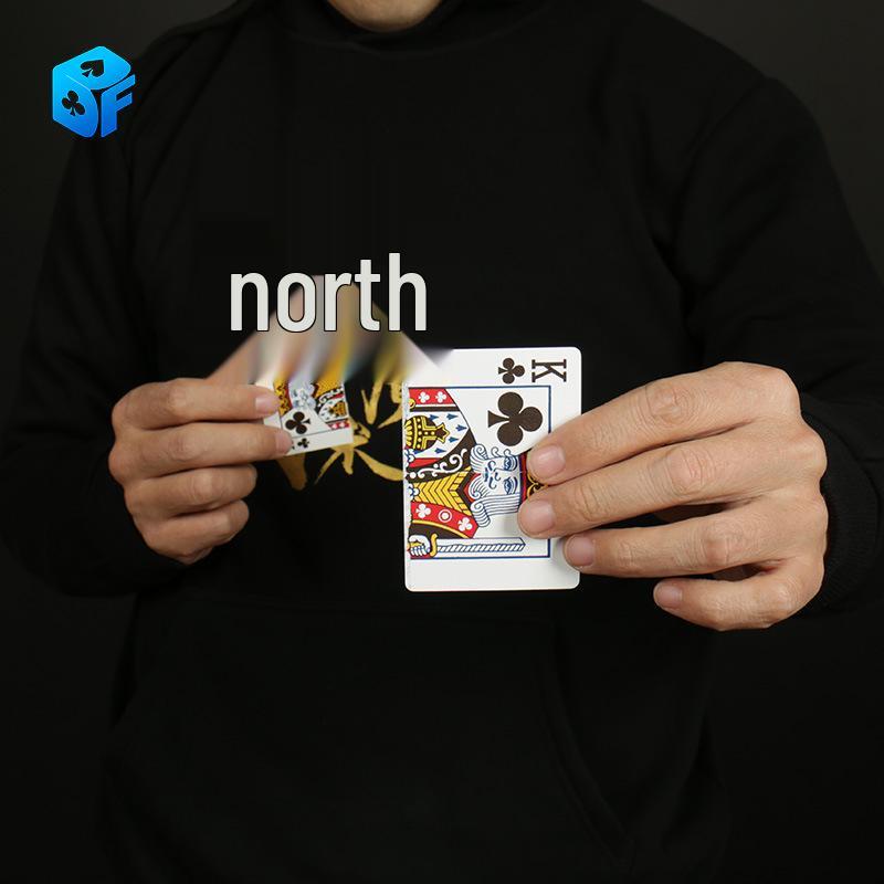 Northern Magic Illusion Playing Cards - Close-Up Visual Magic Props for Douyin Videos