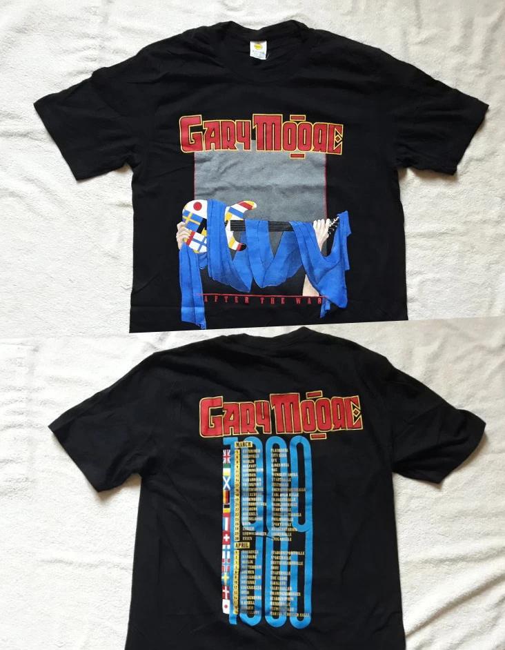 Vintage 1989 Gary Moore Tour 2sides T-shirt SE644
