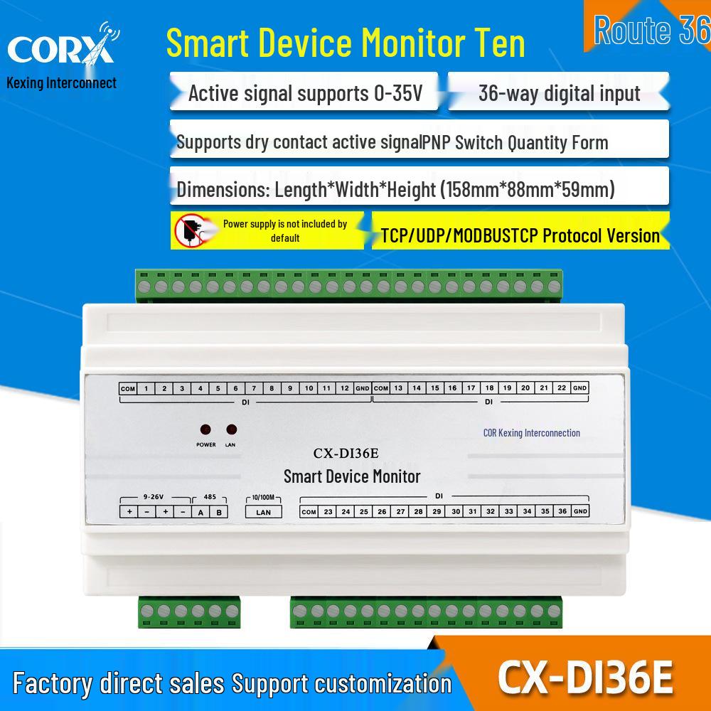 TCP/IP Modbus Network IO Relay Controller with 485 Support