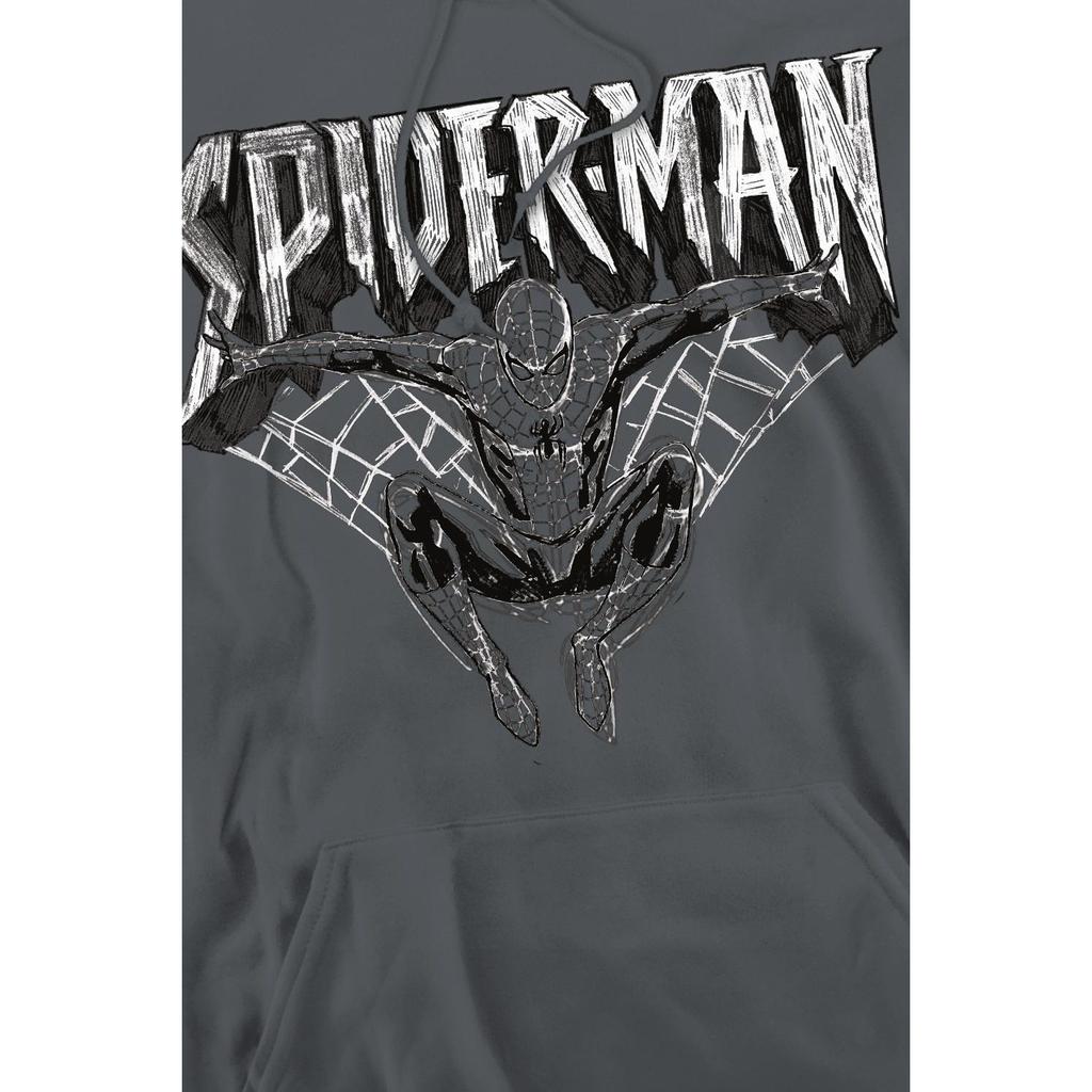 Marvel Mens Spider-Man Sketch Hoodie