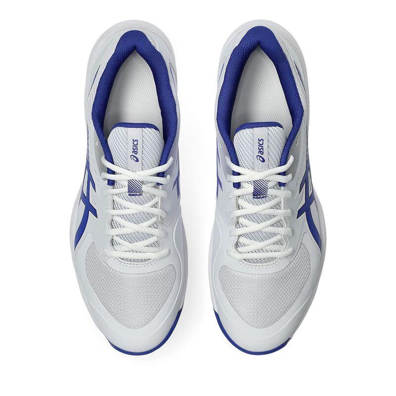 Asics Gel-Game FF Synthetic Leather Versatile Comfortable Breathable Support Low-Top Tennis Shoes Men sneaker White Blue 1041A489-103
