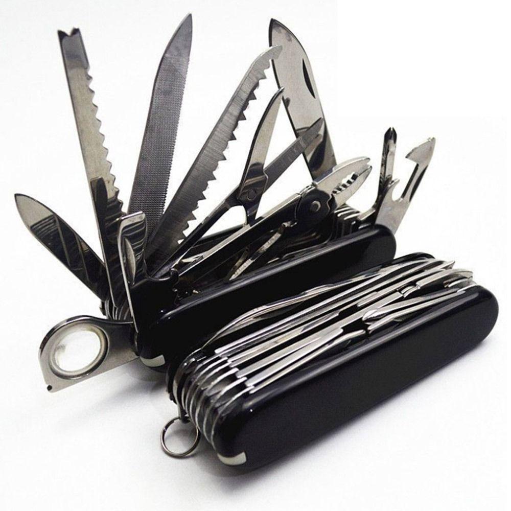 17 in 1 Tragbares Klappmesser Edelstahl Militär Survival Messer Outdoor Camping