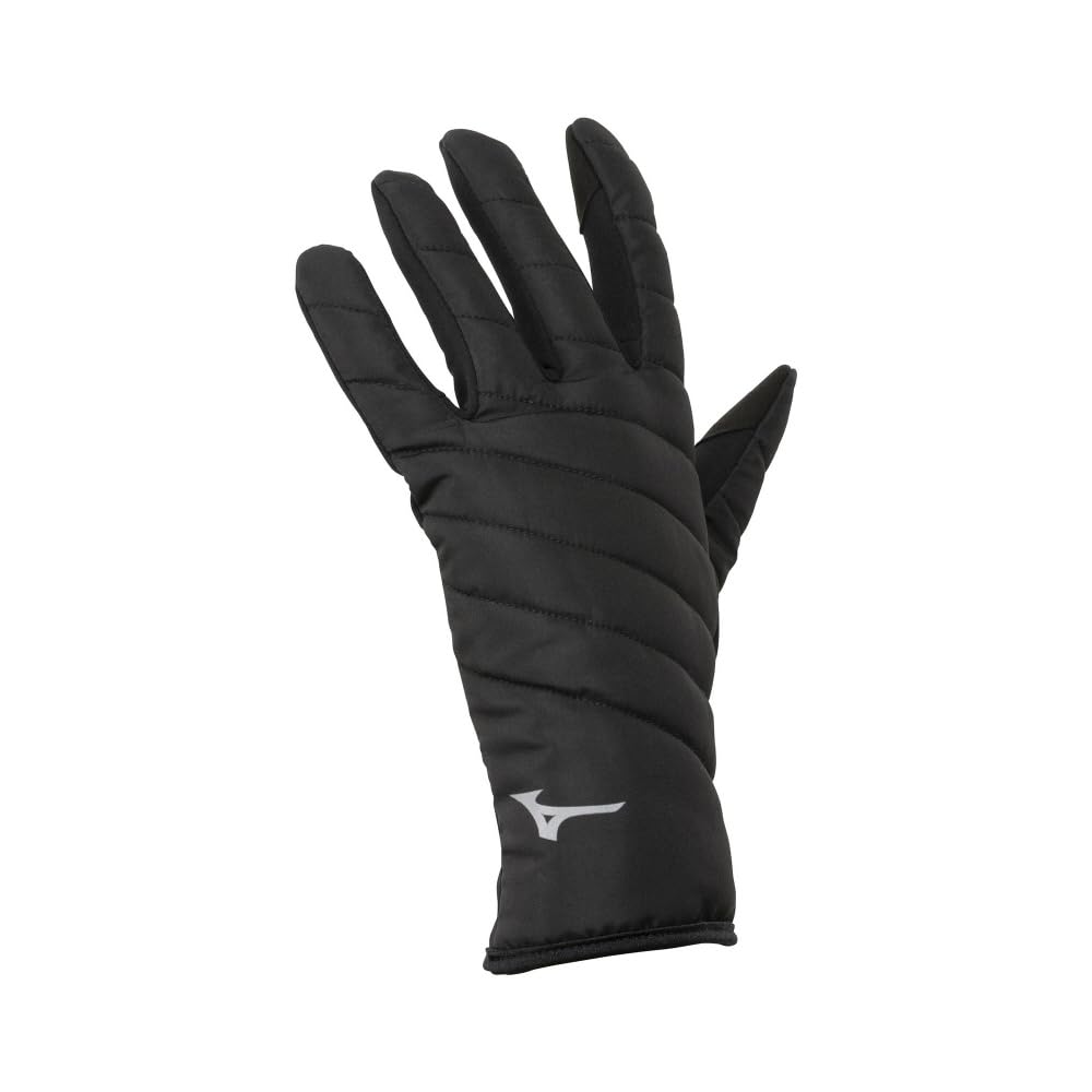 Training wear padded touchscreen fitted size M gloves, compatible, cold-weather protection, design, 32JYB609, black,