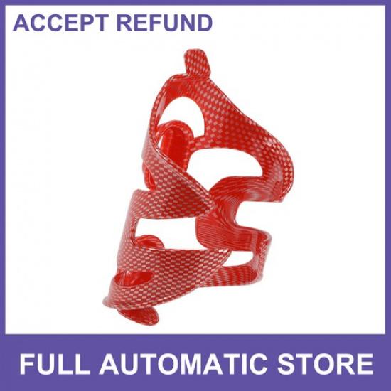 Single Carbon Fiber Bike Bottle Cup Holder Universal