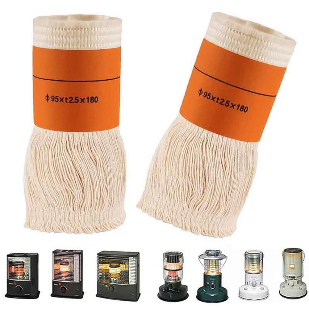 Various Models 175/180/180/185/190mm Kerosene Stove Core High Quality Glass Fiber+100%Cotton Heaters Cotton Core Heating Helper