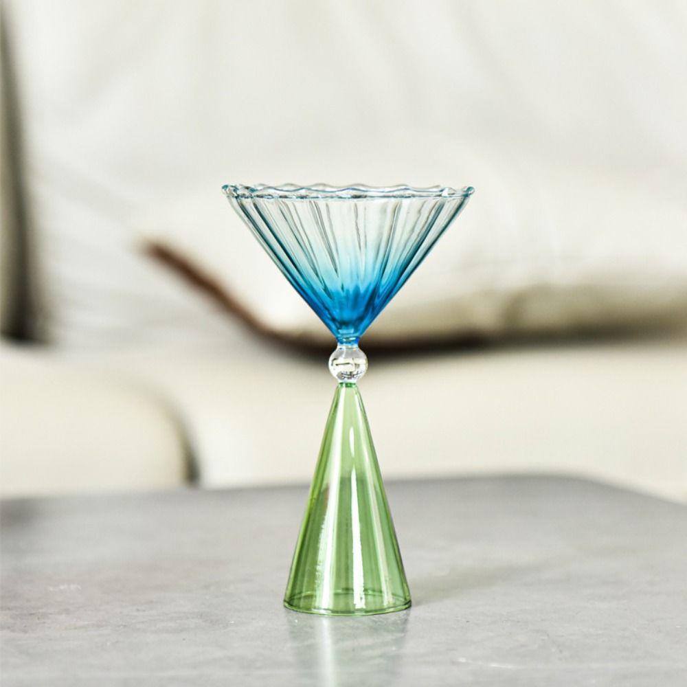 Colorful Ice Cream Cup Creative Wine Cup Goblet Dessert Cup  Party