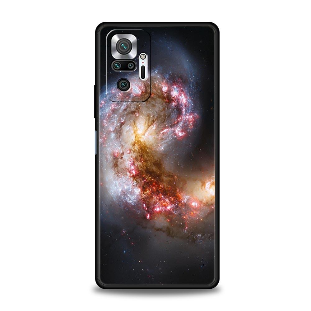 Starry Sky Universe Planet Phone Case For Xiaomi Redmi Note 15 14 13 12 5G 11 10 Pro Plus 4G 9S 14C 13C 12C 10C Soft TPU Cover