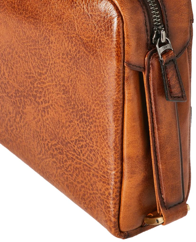 L'Homme Presse Second Bag, Made in Japan, Archaic Cowhide Leather, Brown, 71853