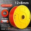 Zhuo Ji 8mm High-Pressure Transparent PU Air Hose for Air Compressors (Sizes: 4/6/10/12/14/16)