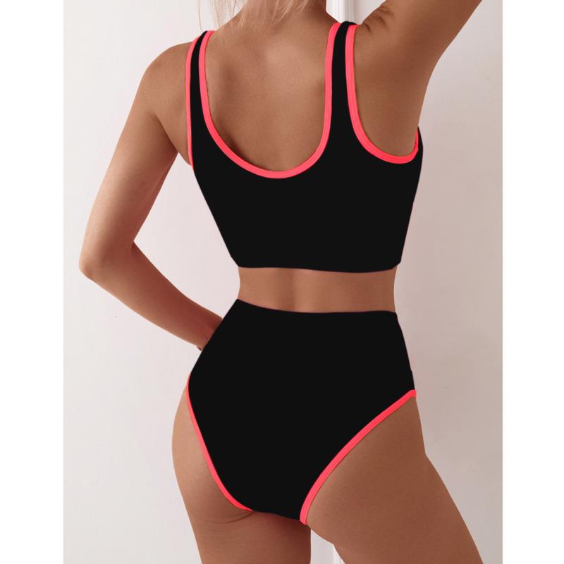 Cover Belly Sexy High Waist Bikinis Women Swimwear Female Swimsuit For Swim Wear Bathing Suits Bikini Set Beachwear Pool Bather