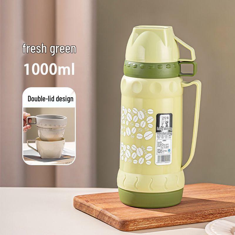 Durable Insulated Water Bottle: Thick Liner, Long-Lasting Thermal Retention, Portable for Travel, Sports, & Mountaineering