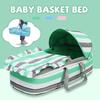 Berço para Bebê de 0-8 Meses Cesta Cama de Viagem para Recém-nascido Berço de Balanço Berço de Segurança para Bebê Berço de Bebê