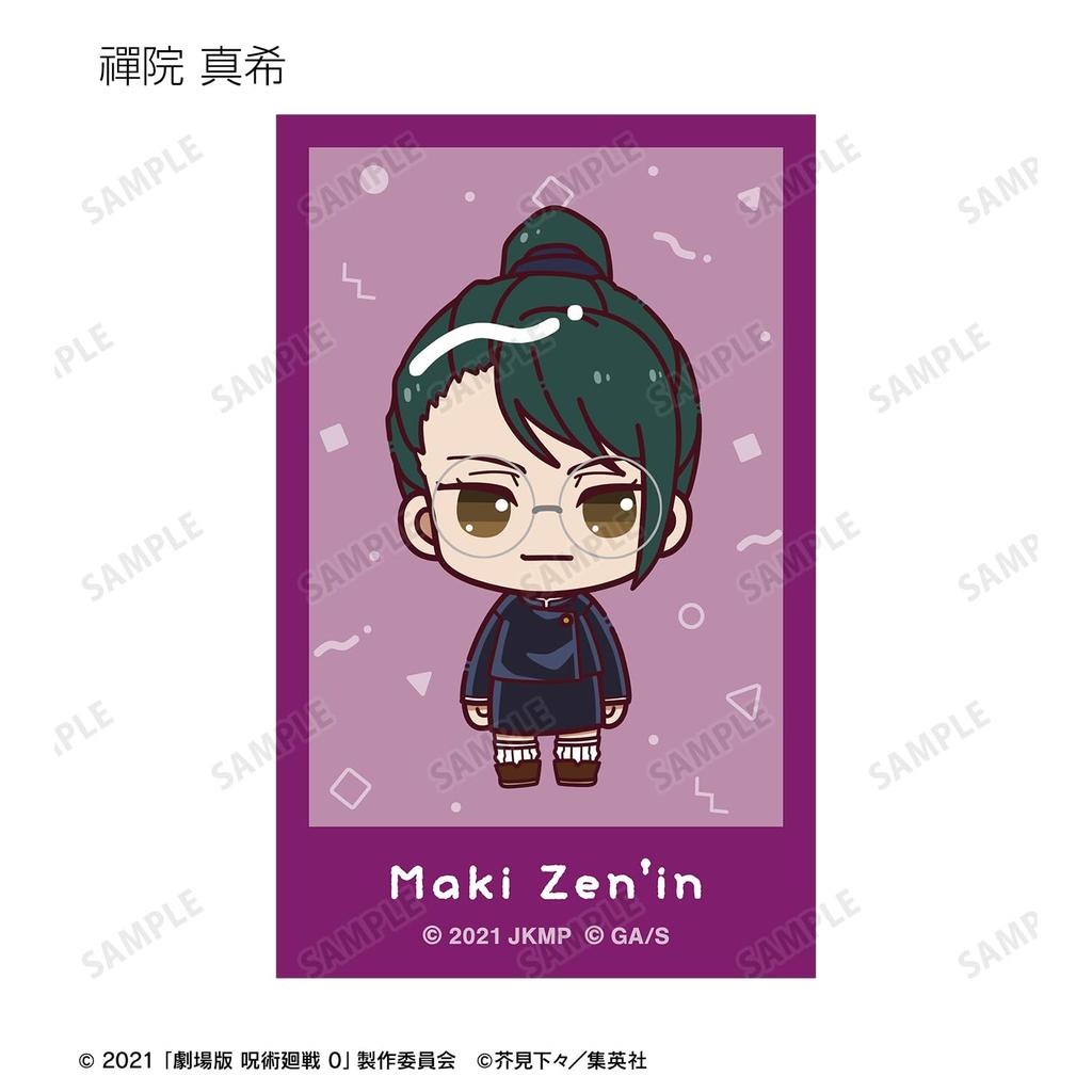 Jujutsu Kaisen 0 the Movie" Trading Chokonto! Instant Camera-Style Visual Cards, 10-Piece Box