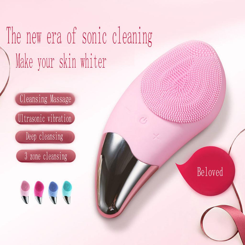 Buy [GL] Mini Electric Cleansing Brush Silicone Electric Deep Cleansing