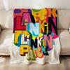 Band Cool Flannel Soft Warm Plush Blanket Sofa Living Room P-Park Pet Hogar Bedroom L-Linkin Gift Home Car Portable From Zero