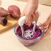 Potato Masher with Anti-Slip Bottom Ergonomic Handle Potatoes Garlic Vegetables Dishwasher Safe Food Masher Kitchen Tool