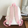 Schoolbag Small fresh backpack Female student schoolbag High value large capacity backpack Cute junior high school student lightweight travel backpack