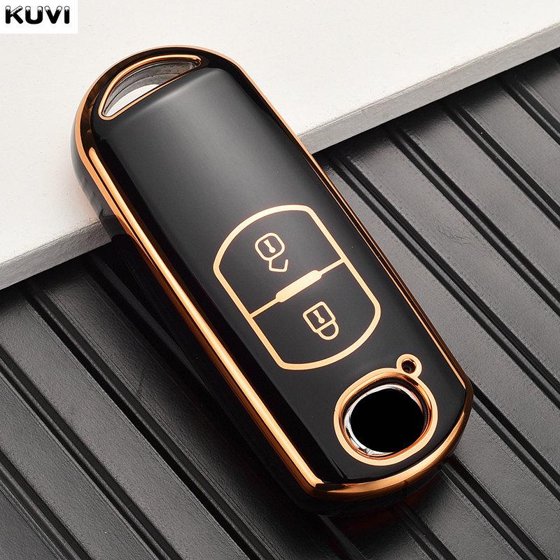 Husă Carcasă Cheie Telecomandă Auto TPU Pentru Mazda 2 3 6 Atenza Axela Demio CX-5 CX5 CX-3 CX3 CX7 CX-7 CX-9 CX9 MX5 Accesorii