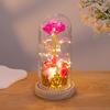 Led Rose Decoration Light Exquisite Desktop Decorative Light Valentine'S Day Gift Lamp High Fidelity Artificial Flower Ornament