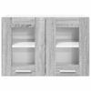 Wall Cabinet Grey Sonoma 60 x 31 x 40 cm Engineered Wood