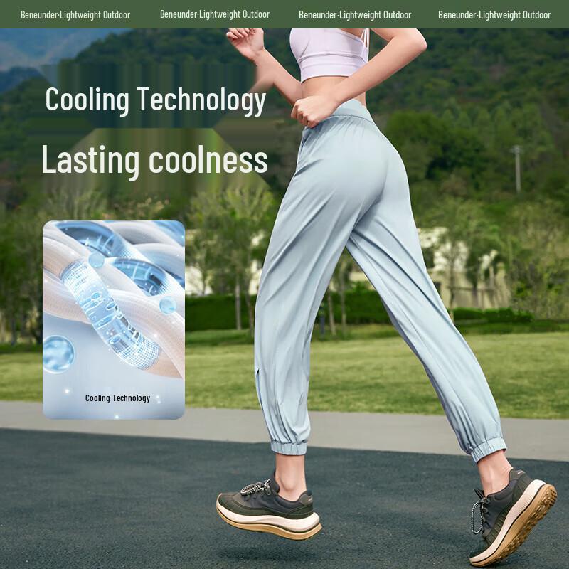 Beneunder Ice Touch Oxygen Women's Outdoor Sun Protection Cuffed Pants