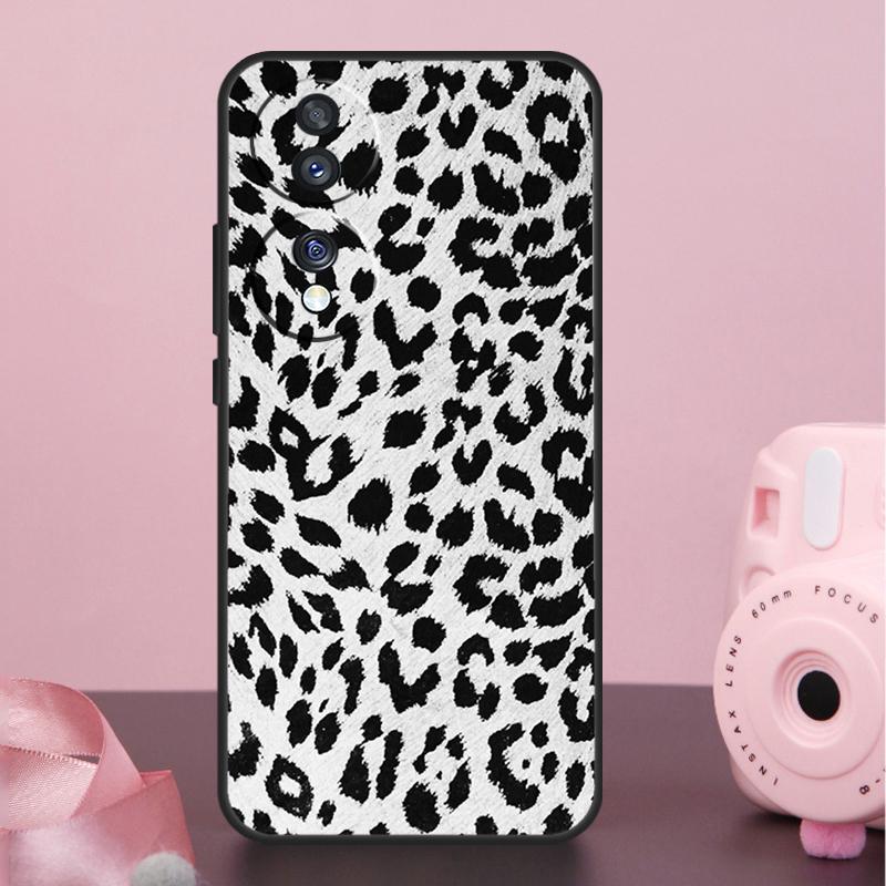 Leopard Print Case For Honor Magic 8 Pro 5 6 7 Pro Win X9a X9b X9c X9d X8b X8c 50 70 90 200 400 Lite Cover