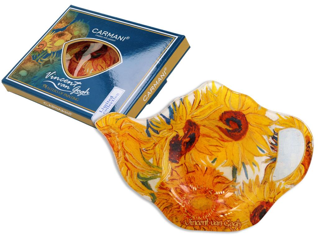 Teabag Wyciskacz Do Herbaty Van Gogh Słoneczniki Porcelana Sztuka