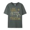 I Dont Snore I Dream Im a Tractor Funny Tractor Gift Grpahic Tee Skinfriendly and Soft Luxury Designer Birthday