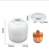 DL   DIY Resin Epoxy Mold Storage Box Silicone Mold Gypsum Aromatherapy Candle Cup