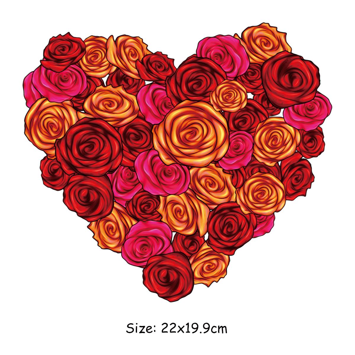 

Большой цветочный набор, нашивка, термопресс, джинсы, аксессуар «сделай сам», наклейка в полоску, модный термопресс, аппликация, термоклейкая заплатка, утюг на наклейке