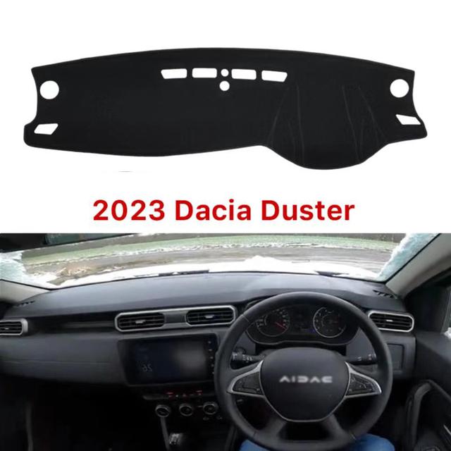 Decoração interior do carro painel capa tapete para renault duster dacia duster + sun sombra almofada tapete