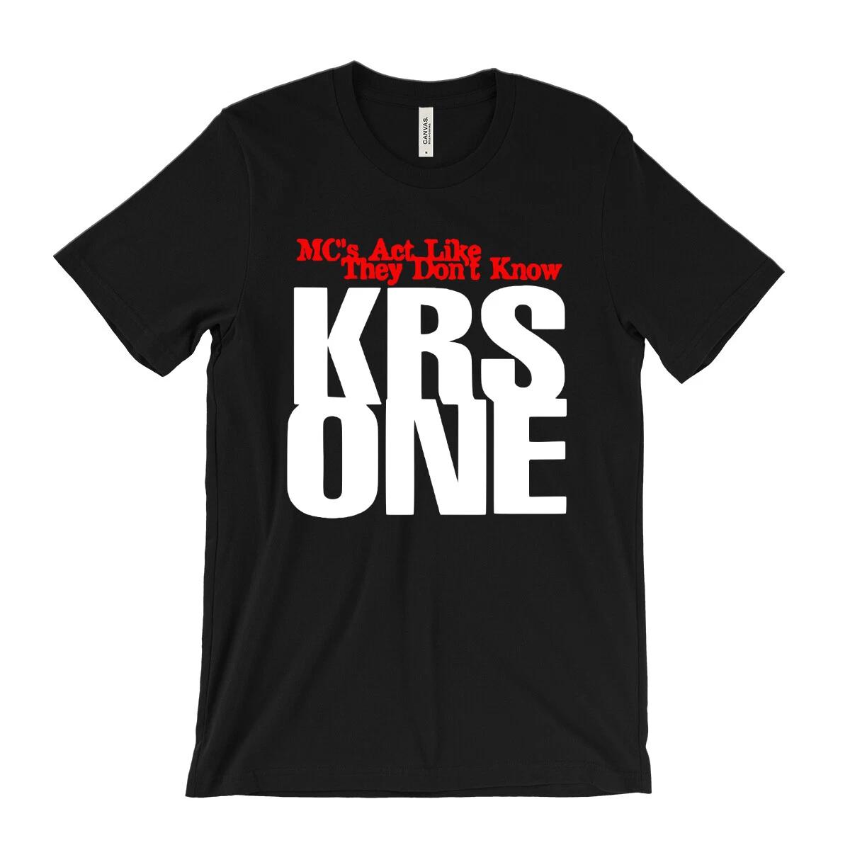 KRS ONE T-shirt - MC s Act Like They Don t Know - BDP Boogie Down Productions S